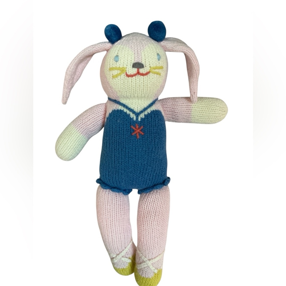 BlaBla Mirabelle the Bunny Knitted Ballerina Doll Stuffed Animal Collectible